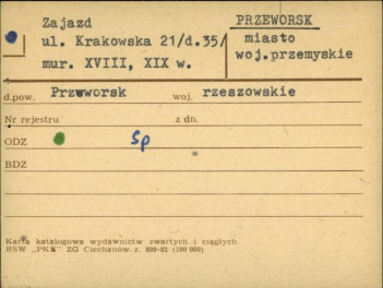 oberża, ob. mieszkania, skan 2