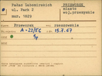 pałac, ob. muzeum, skan 2