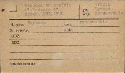 stodoła ze stajnią, skan 1