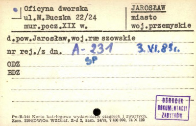 oficyna dworska, skan 1