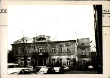 dwór, tzw. Pałac Rungów, skan 2
