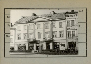 budynek d. poczty, ob. sklepy i mieszk., skan 2