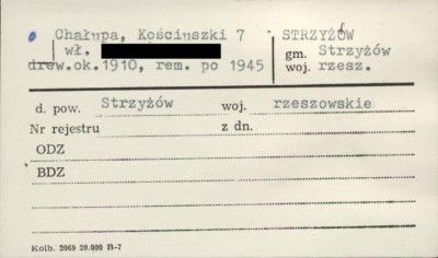 chałupa, skan 1