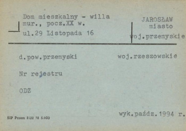 dom mieszkalny - willa, skan 1