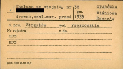 chałupa ze stajnią, skan 1