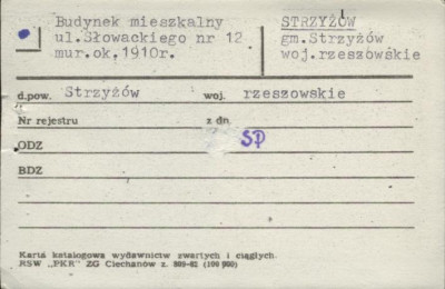 budynek mieszkalny, skan 1