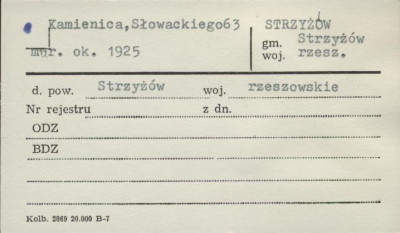 kamienica, skan 1