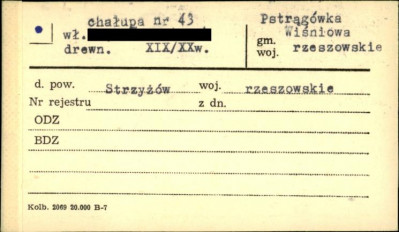 chałupa, skan 1