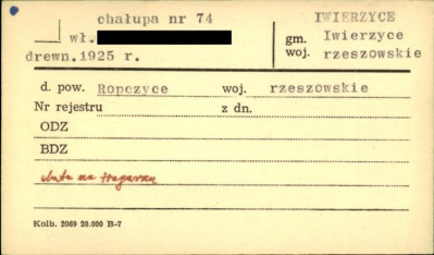 chałupa, skan 1