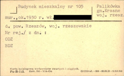 budynek mieszkalny, skan 1