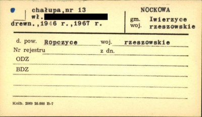 chałupa, skan 1