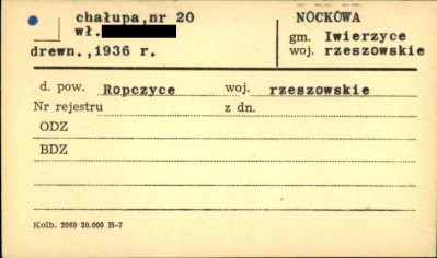 chałupa, skan 1
