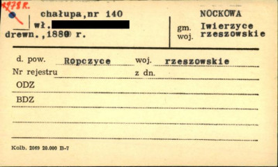 chałupa, skan 1