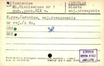kamienica, skan 1