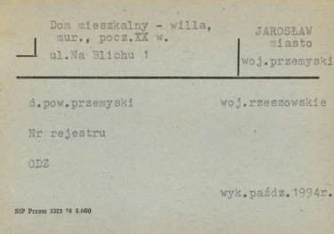 dom mieszkalny - willa, skan 1