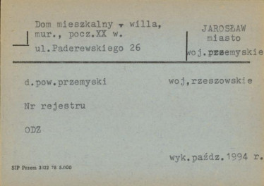 dom mieszkalny - willa, skan 1