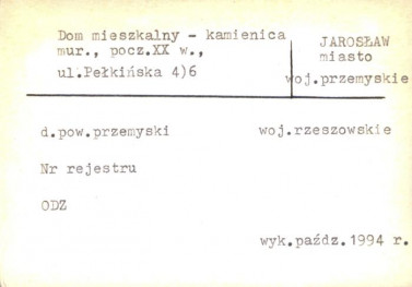 dom mieszkalny - kamienica, skan 1