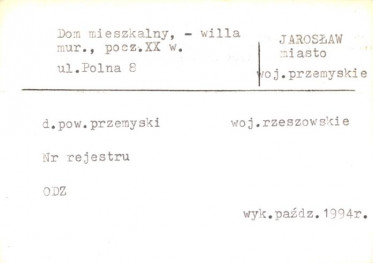 dom mieszkalny - willa, skan 1