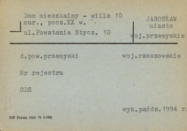 dom mieszkalny - willa, skan 1