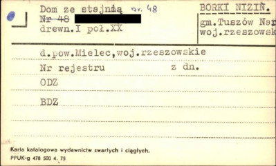 dom ze stajnią, skan 1