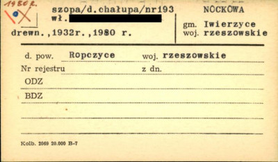 szopa (d. chałupa), skan 1