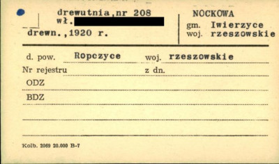 drewutnia, skan 1