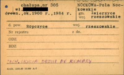 chałupa, skan 1