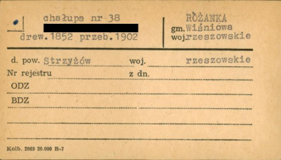 chałupa, skan 1
