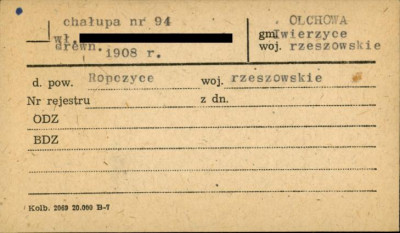 chałupa, skan 1