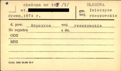 chałupa, skan 1