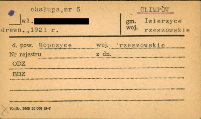 chałupa, skan 1