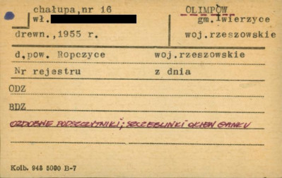 chałupa, skan 1