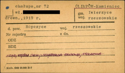 chałupa, skan 1