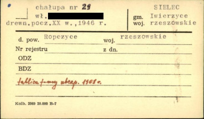 chałupa, skan 1