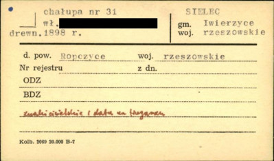 chałupa, skan 1