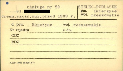 chałupa, skan 1