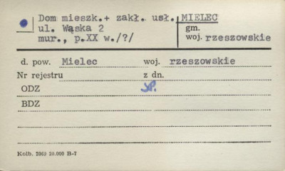 dom mieszkalny i zakład usługowy, skan 1