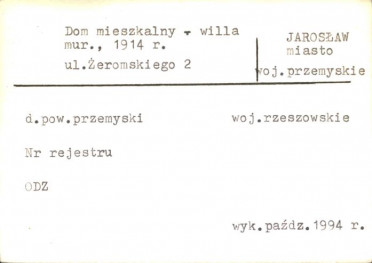 dom mieszkalny - willa, skan 1