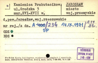 kamienica Prokutacików, skan 1