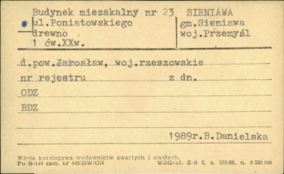 budynek mieszkalny, skan 1