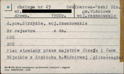 chałupa, skan 1