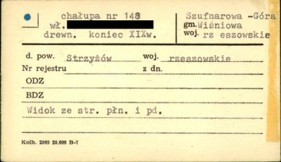 chałupa, skan 1