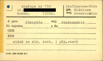 chałupa, skan 1