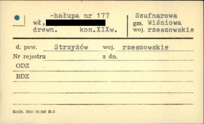 chałupa, skan 1