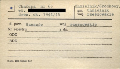 chałupa, skan 1