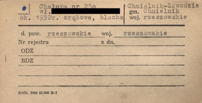 chałupa, skan 1