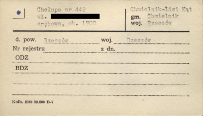 chałupa, skan 1