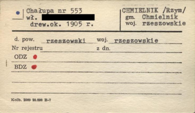 chałupa, skan 1