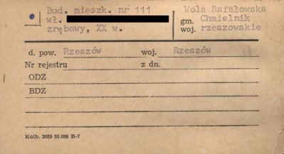 budynek mieszkalny, skan 1