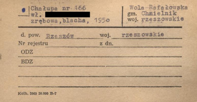 chałupa, skan 1